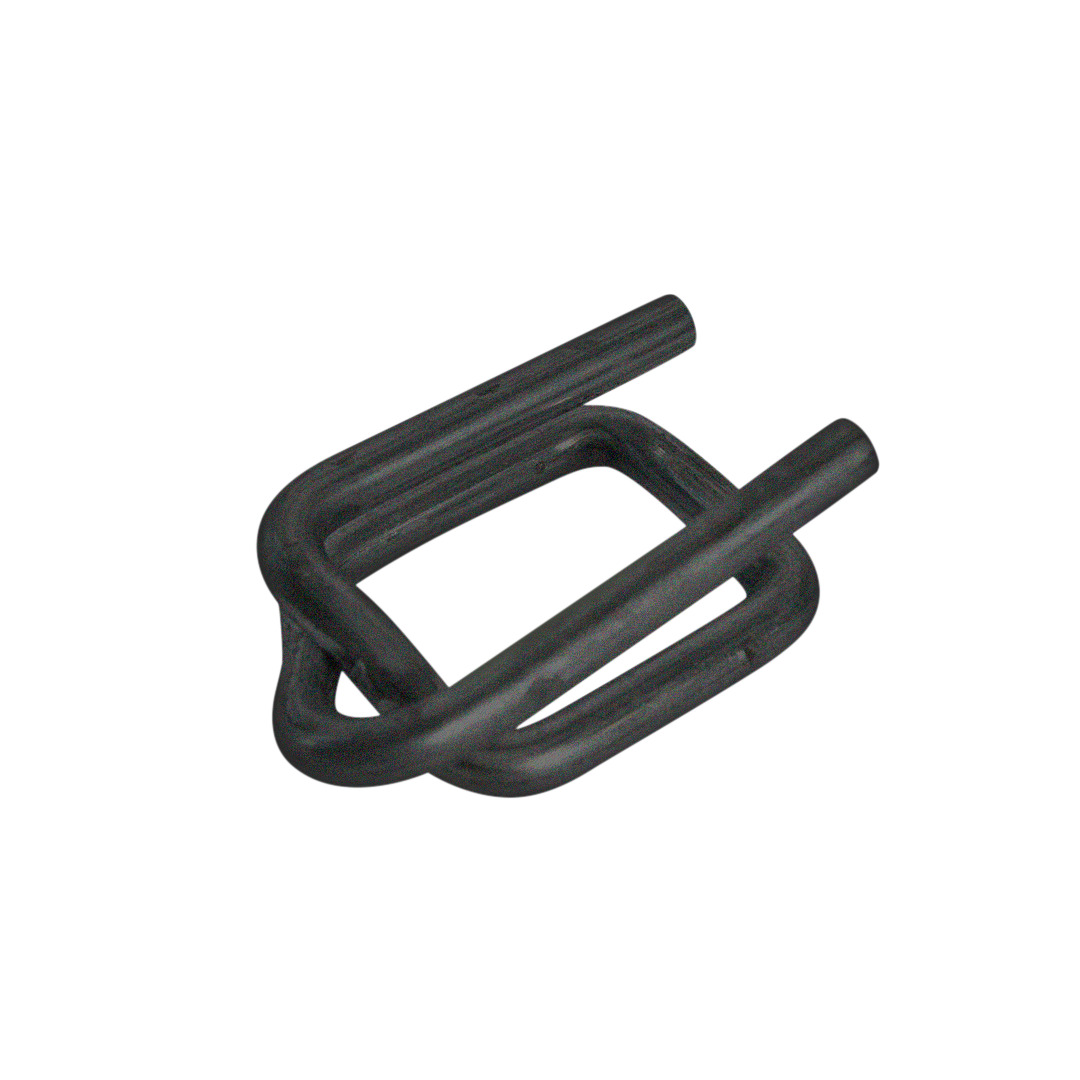 Selo Fivela Metálica Fosfatizada da Super Cinta Composta 32mm - Cx. c/ 125 unds