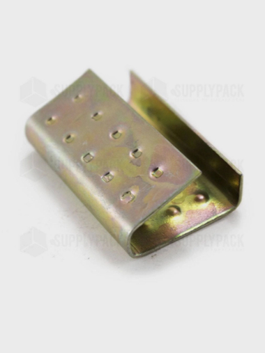 Selo Metálico PL Bicrom. p/ Fita PP Polipropileno 13mm Kg