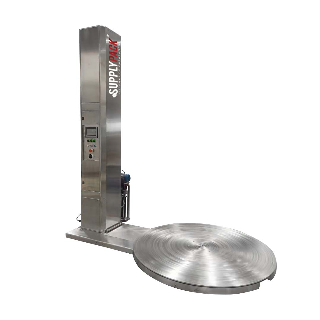 Envolvedora Semiautomatica De Filme Stretch Spe-2400b Inox